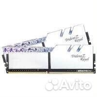 32Gb 4400 G.Skill trident Z royal Silver (F4-4400C