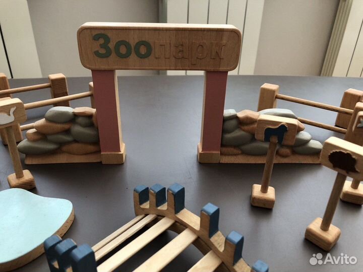 Игровой набор LisKids «Конструктор «Зоопарк»