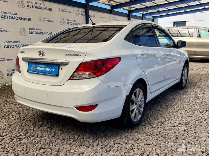 Hyundai Solaris 1.6 МТ, 2012, 122 485 км