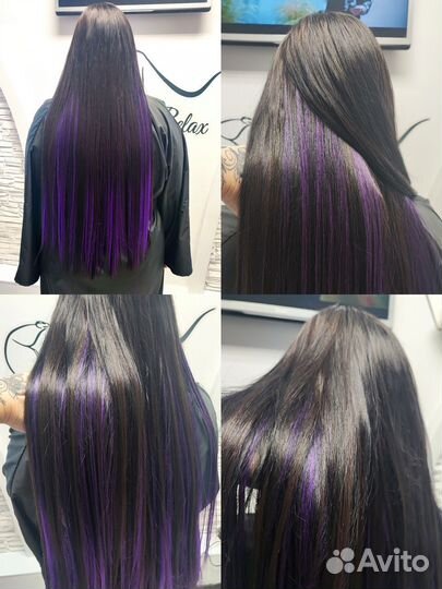 Наращивание натуральных волос и био протеиновых