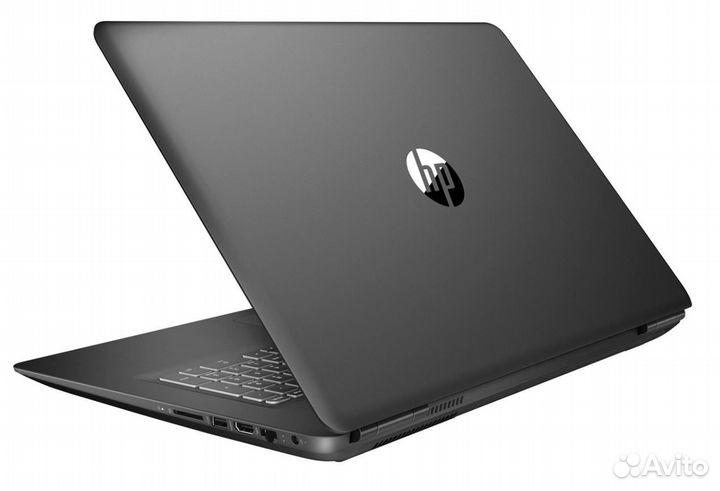 HP 17.3 i5-8300H 4яд8пот Gtx1050Ti/4 8Гб 240Гб+1Тб