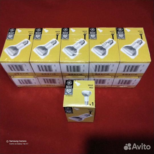 Лампы накал. General Electric 60 W E27 зеркальныег