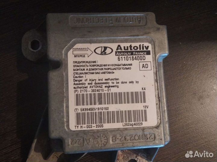 Блок подушек безопасности приора