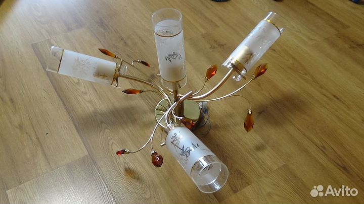 Люстра потолочная бу