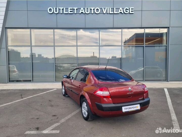 Renault Megane 1.6 AT, 2007, 191 300 км