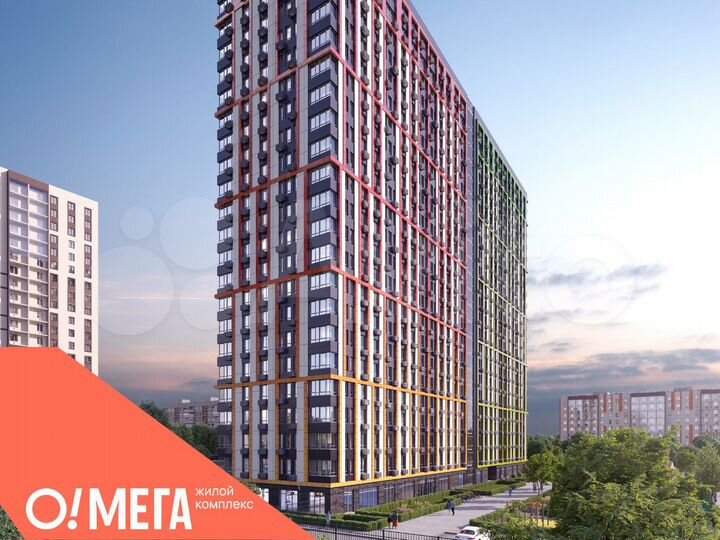 2-к. квартира, 65,6 м², 16/23 эт.