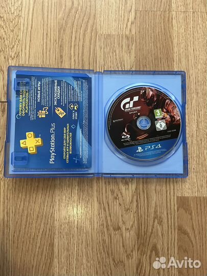 Gran turismo sport ps4, новый диск