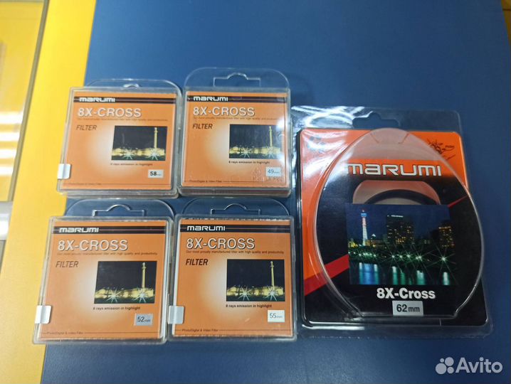 Фильтр Marumi 8-лучевой 8хСross 62 58 55 49