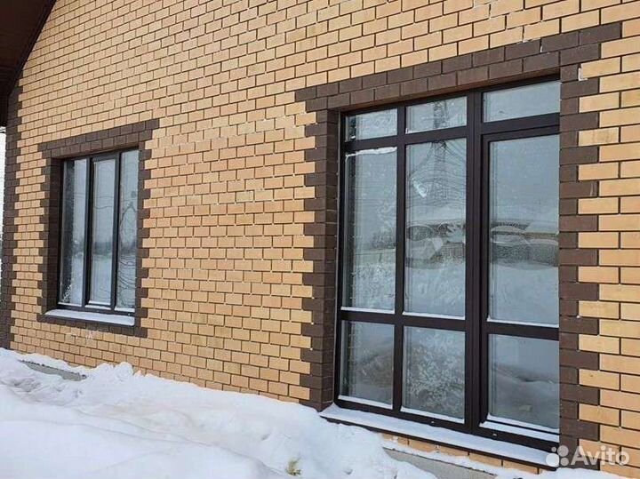 Окна пластиковое Veka, Grain, WHS