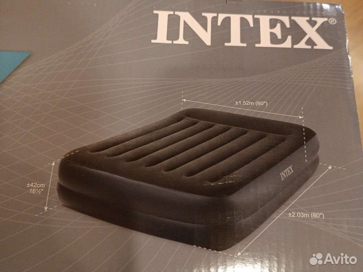 Матрас надувной с электронасосом