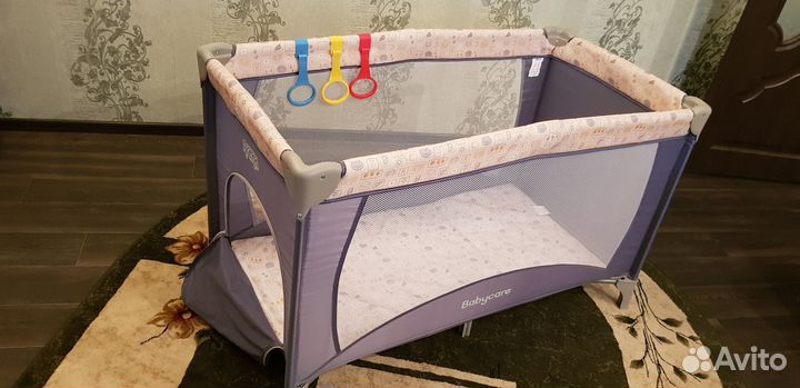 Манеж BabyCare Arena синий