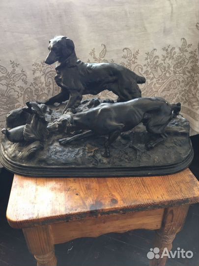 Старинный статуэтка касли 19 век