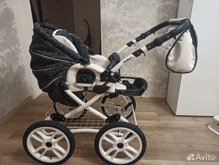 Детская коляска 2 в 1 индиго