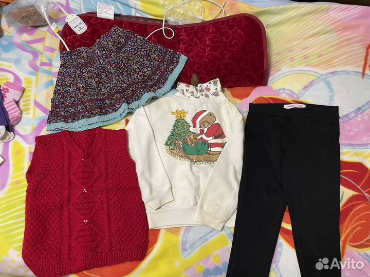 Вещи для девочки 4-9 лет