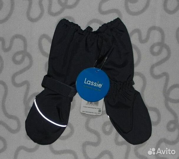 Новые демисезонные варежки Lassie, размер 4