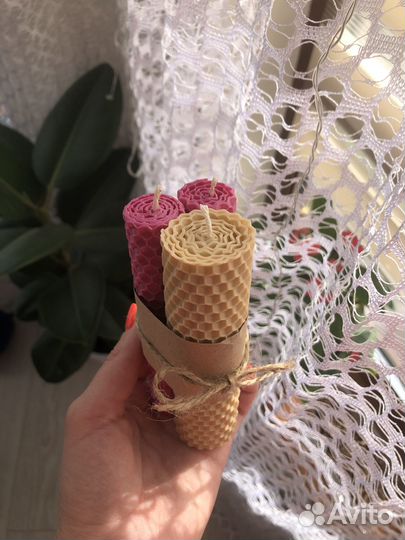 Свечи из вощины