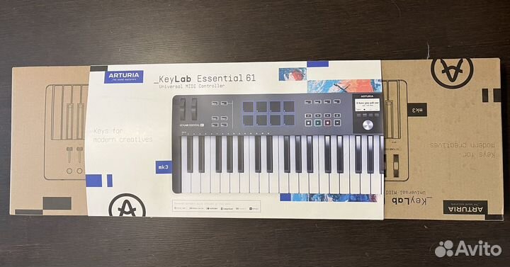 Midi-контроллер arturia KeyLab Essential 61 MK3