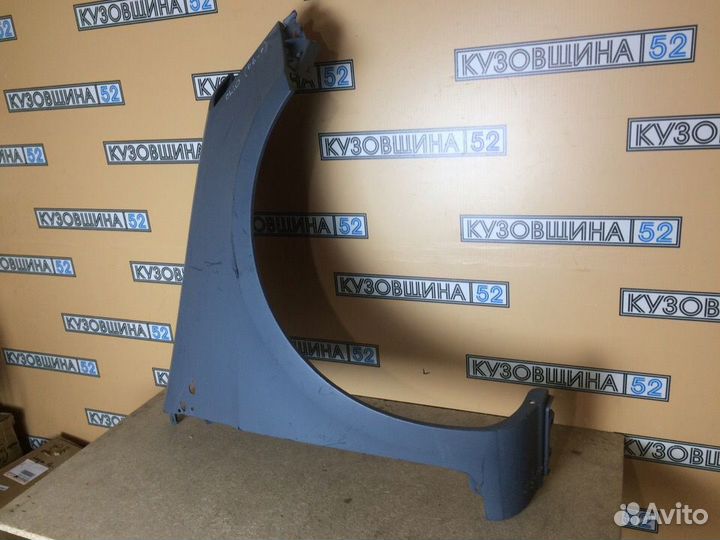 Крыло правое Renault Clio (06-г) пластик