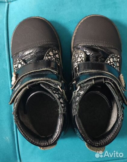 Ботинки демисезонные для девочки 29 размер
