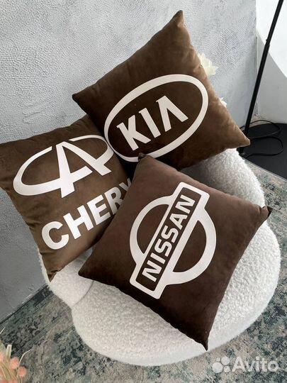 Декоративные детские, авто подушки, именные
