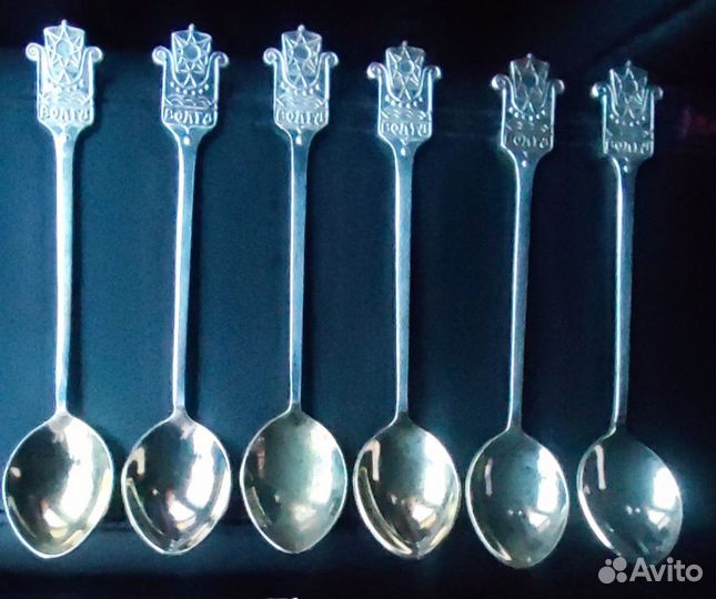Чайные ложки мельхиор