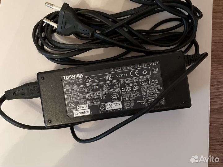 Блок питания для ноутбука toshiba