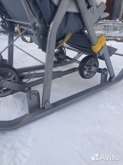 Санки коляска ника кидс