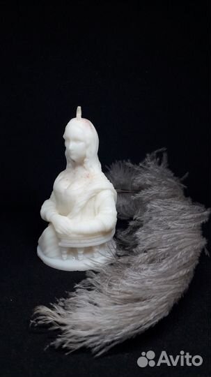 Свеча восковая Мона Лиза Джоконда Сова