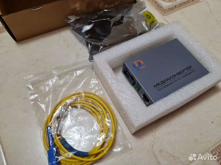 Медиаконвектор upnet mc-10/100m