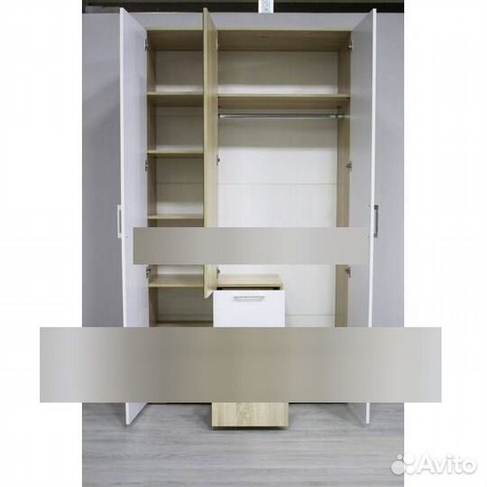 Трехстворчатый шкаф Белладжио Тосканский стиль