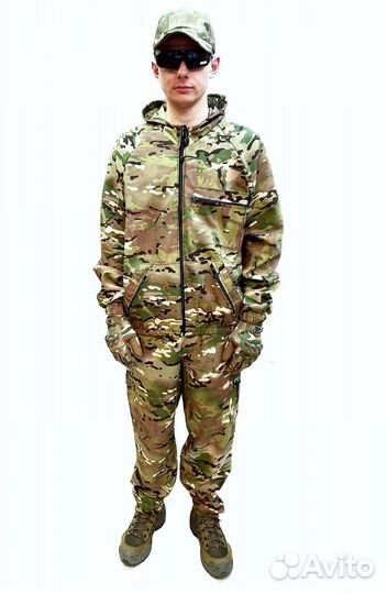 Маскхалат мультикам разделенка маскировка костюм