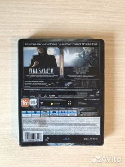 Final Fantasy XV с автографом PS4