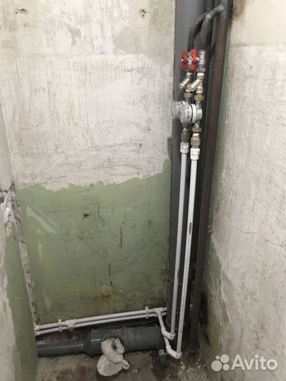 Сантехмонтаж, замена батарей, труб. Договор