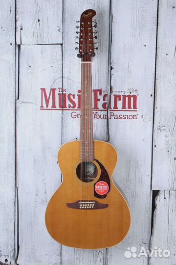 Электроакустическая гитара Fender Villager 12 Stri