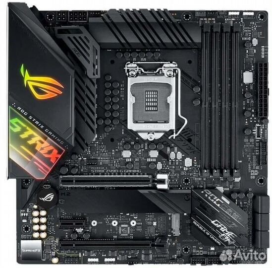 Материнская плата asus rog strix z490-g gaming wif