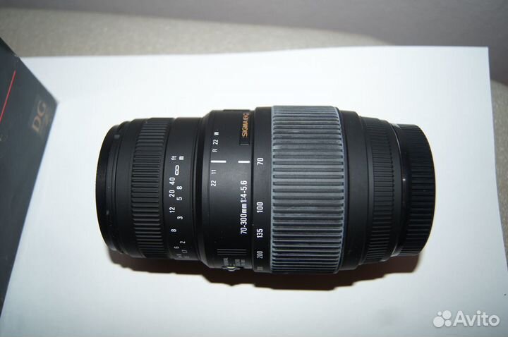 Объектив sigma 70-300 для фотоаппаратов sony