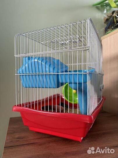Клетка с джунгариками