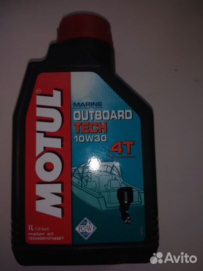 Моторное масло Motul Marin outboard Tech 10w-30 4T