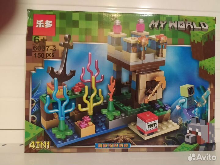 Конструктор Майнкрафт новый