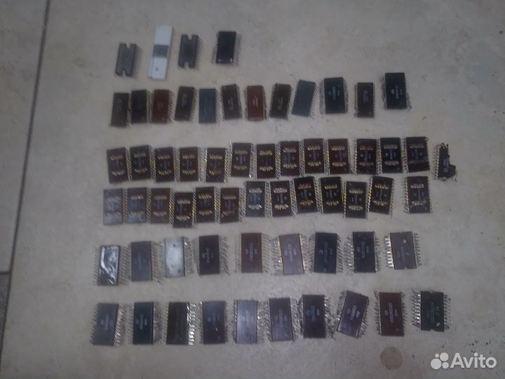 Микросхемы СССР к145, к501, км1802