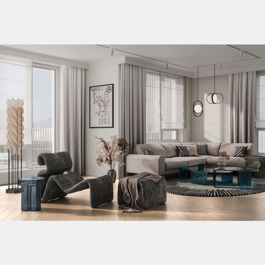 2-к. квартира, 54,2 м², 6/16 эт.