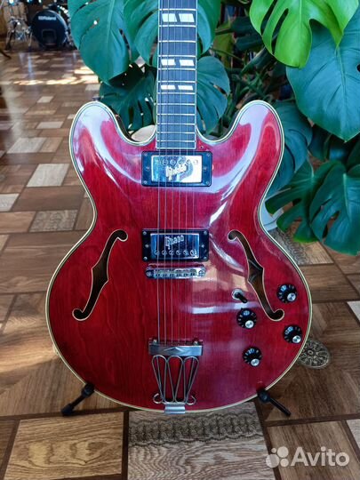 Полуакустическая гитара Gneco Sa-700 (Greco) 1977г