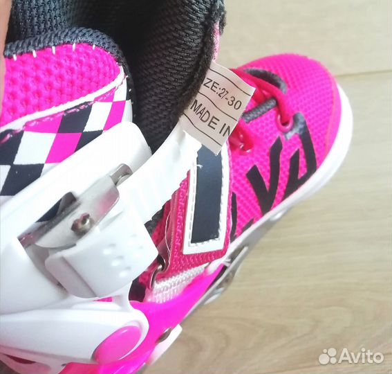 Роликовые коньки размер 27-30