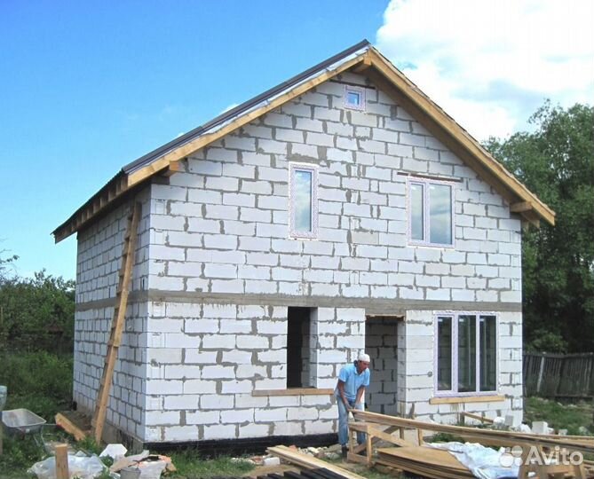 Строительство домов из блоков