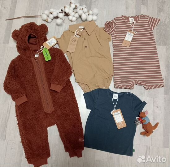 Футболка,ромпер,боди 74Müsli by green cotton