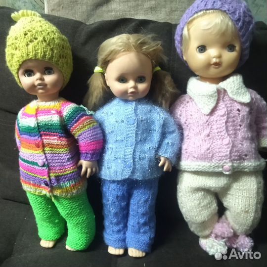 Продам куклы, разные по размеру и разная одежда
