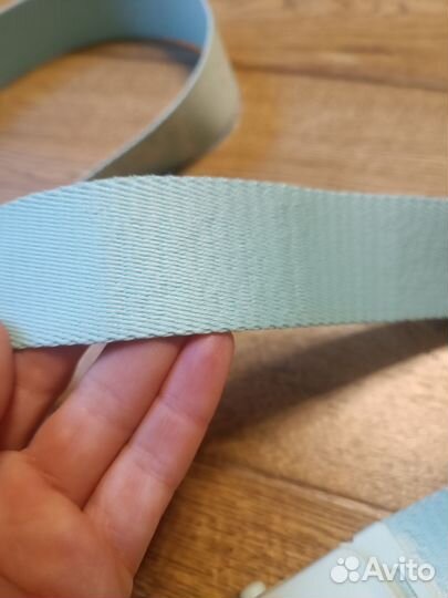 Ремень Lee Италия оригинал мятный