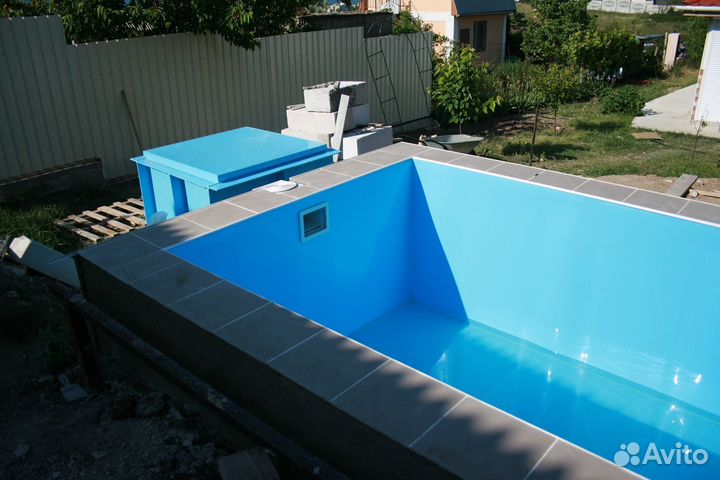 Бассейн 3х6х1,5 для бизнеса