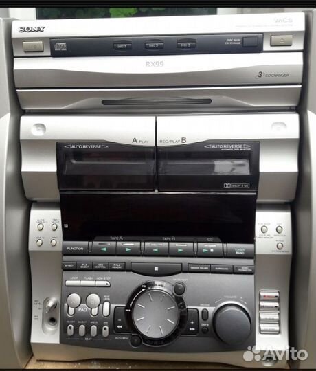 Hi-Fi Муз. центр Sony RX 99, пульт, сурраунды