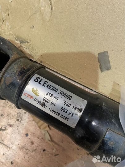 Карданный вал hyundai ix35 493003w000